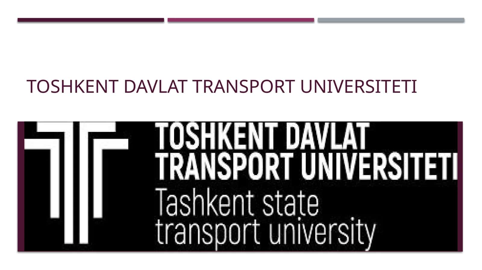 O’zbekistonning eng yangi tarixi