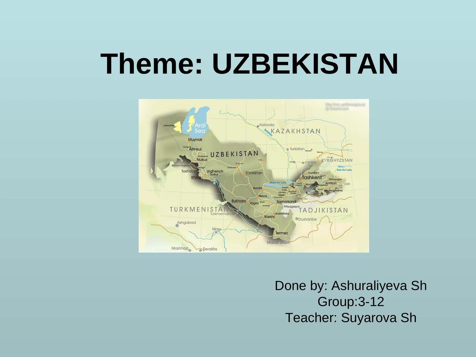 Uzbek Cuisine