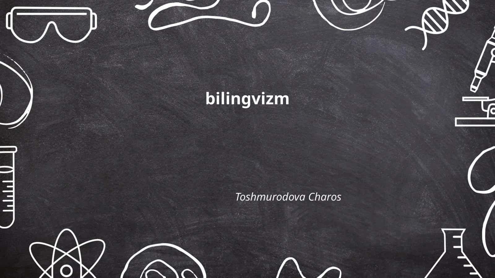 Ijtimoiy lingvistika va bilingvizm