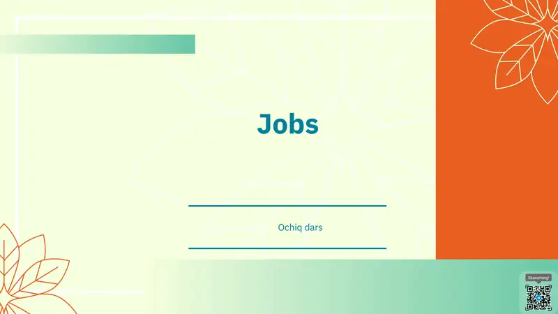 Jobs