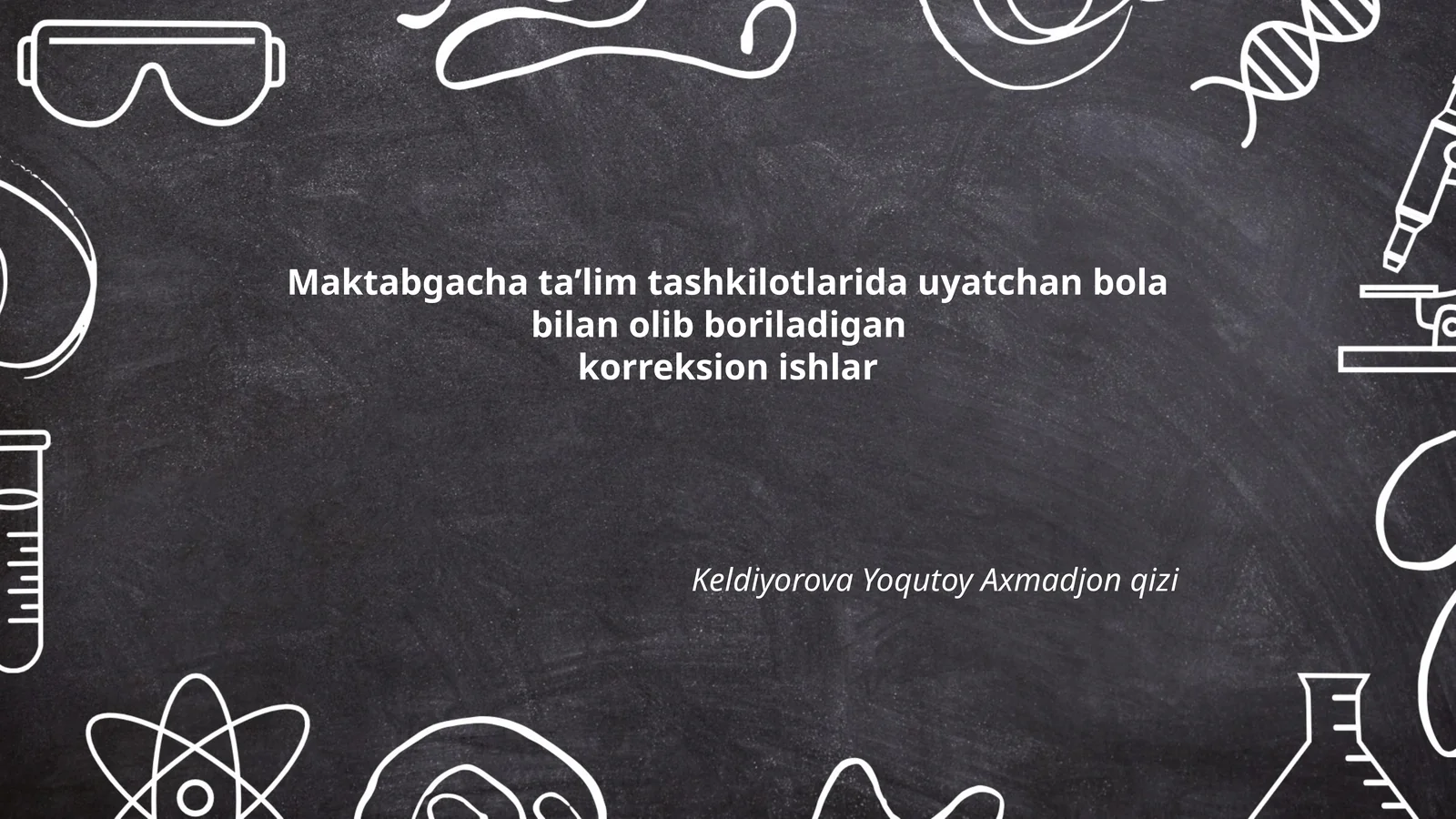 Maktabgacha ta’lim tashkilotlarida uyatchan bola bilan olib boriladigan korreksion ishlar