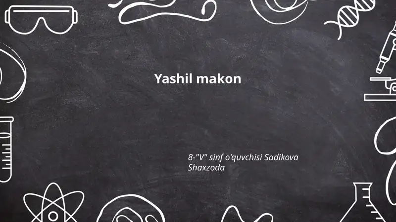 Yashil makon
