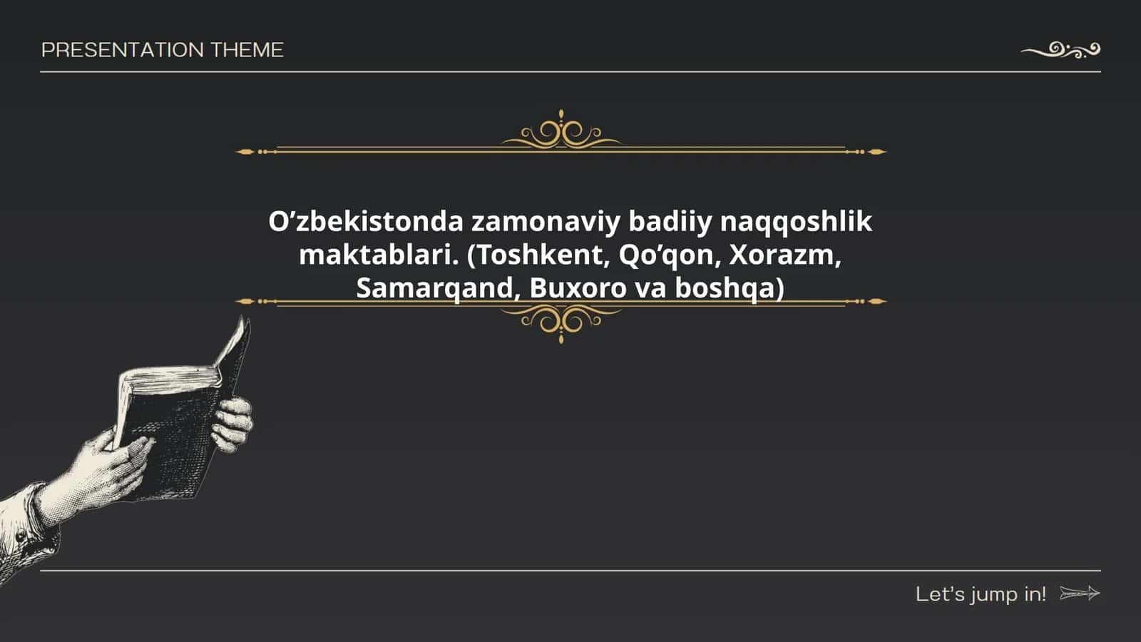 Xorazmda naqqoshlik maktablari tarixi va buguni