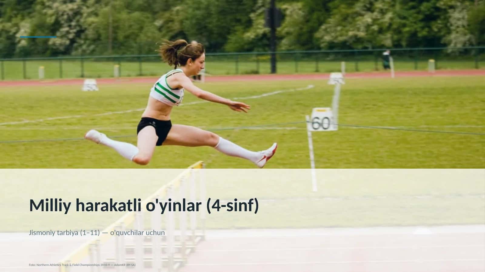 Milliy harakatli o'yinlar (4-sinf)
