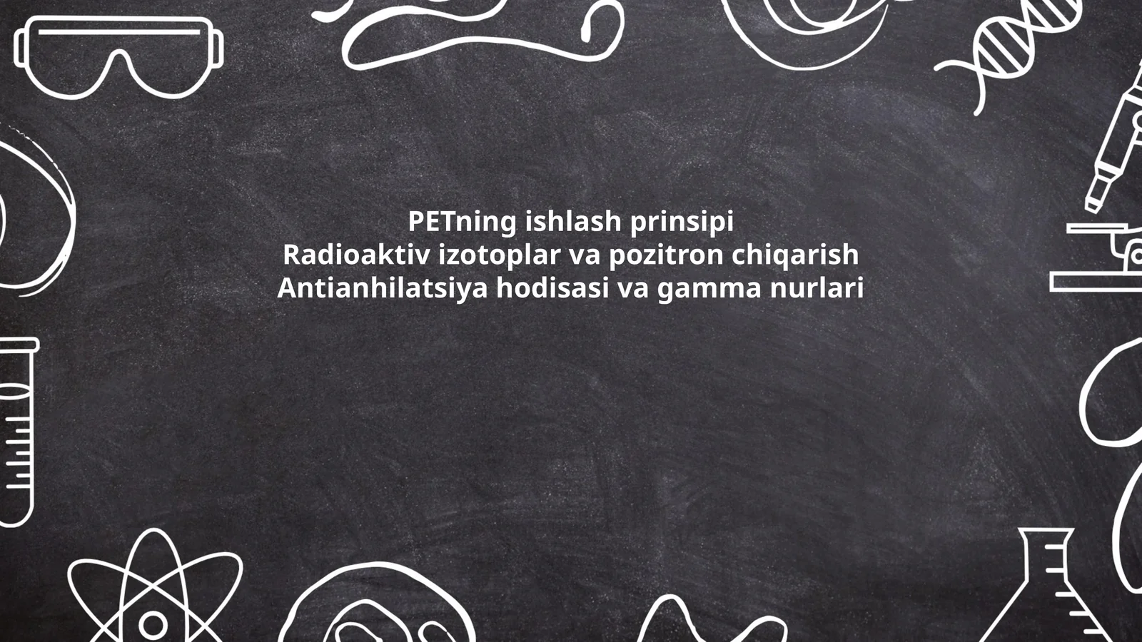 Radioaktiv izotoplar va pozitron chiqarish