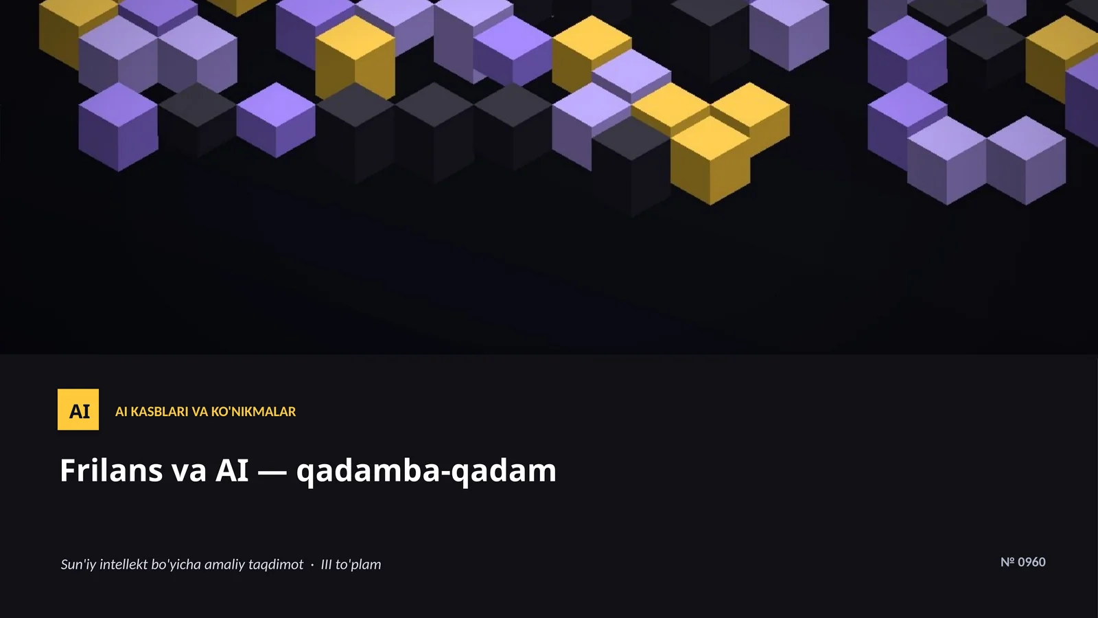 AI KASBLARI VA KO'NIKMALAR
