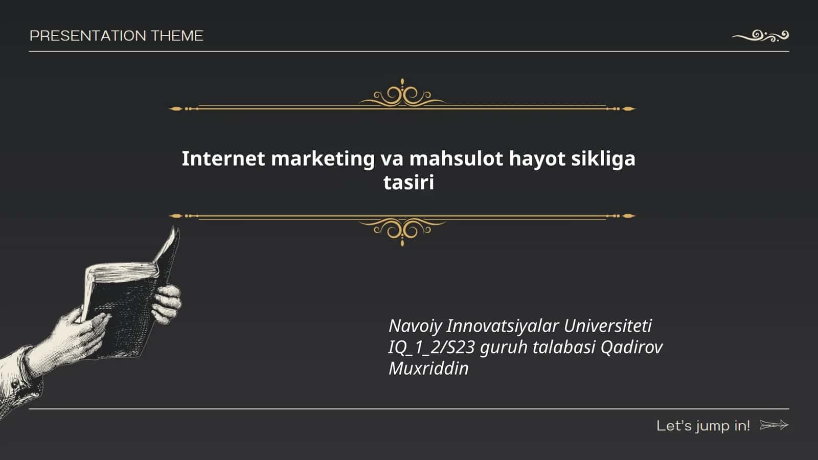Internet marketing va mahsulot hayot sikliga tasiri