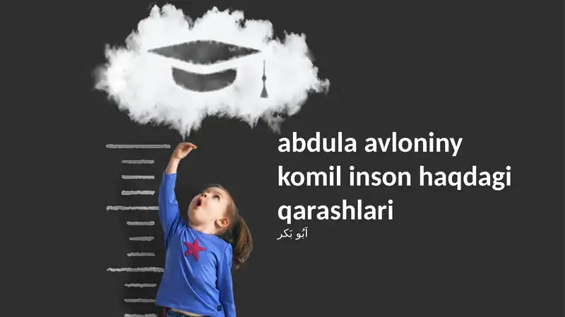 Avloniyning Inson Qadrining Konsepsiyasi