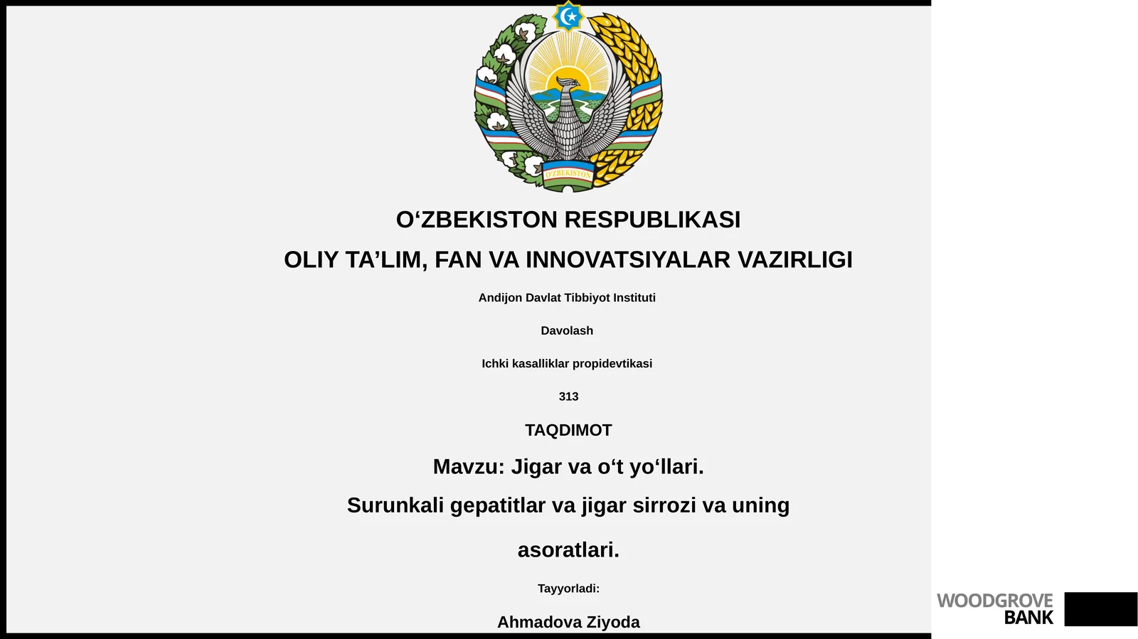 Ichki kasalliklar propidevtikasi