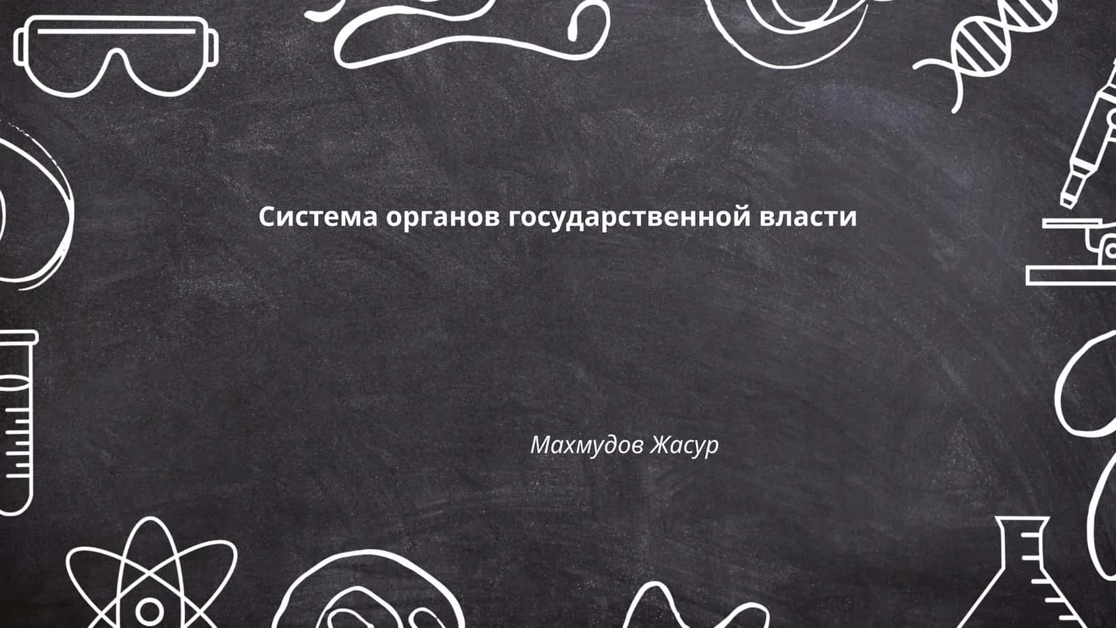 Система органов государственной власти
