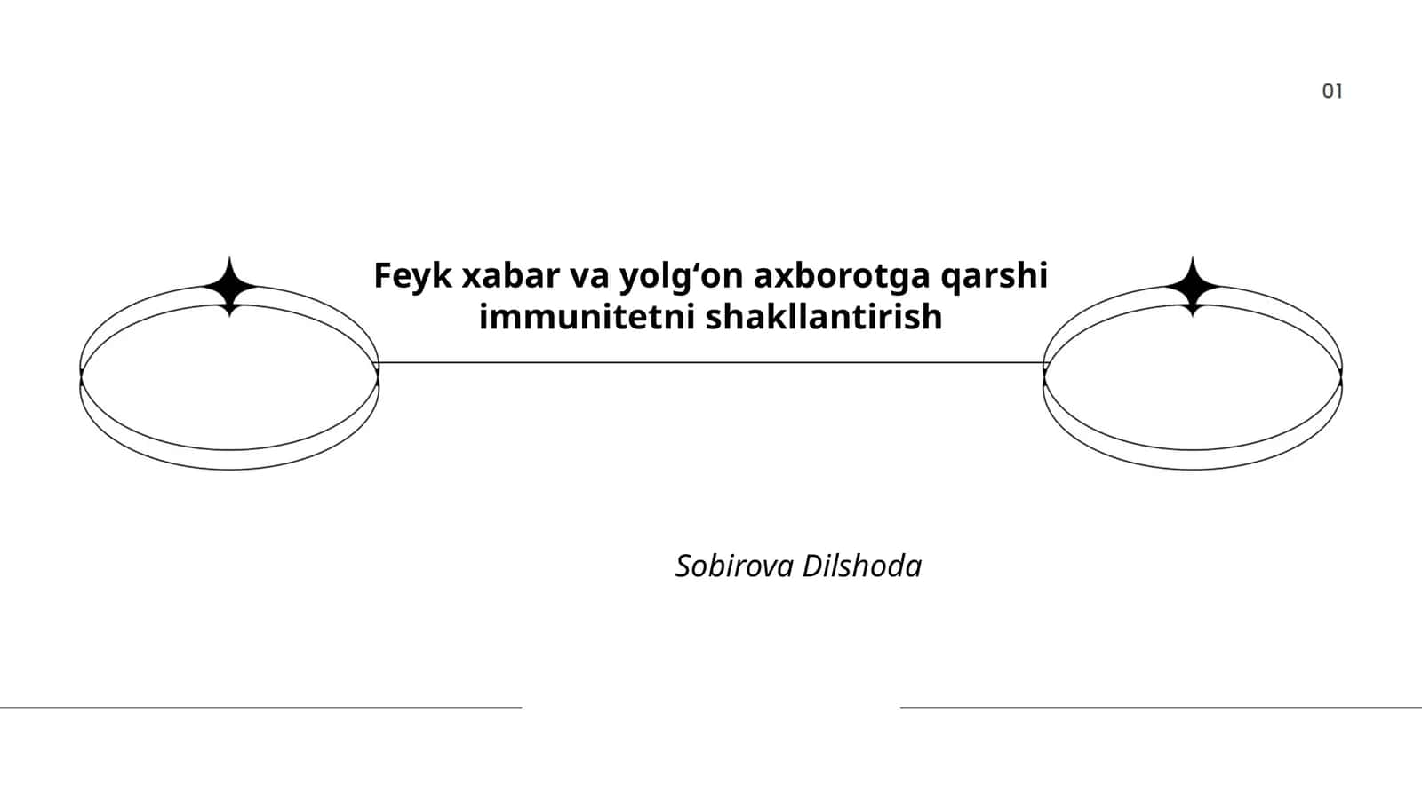 Feyk xabar va yolgʻon axborotga qarshi immunitetni shakllantirish