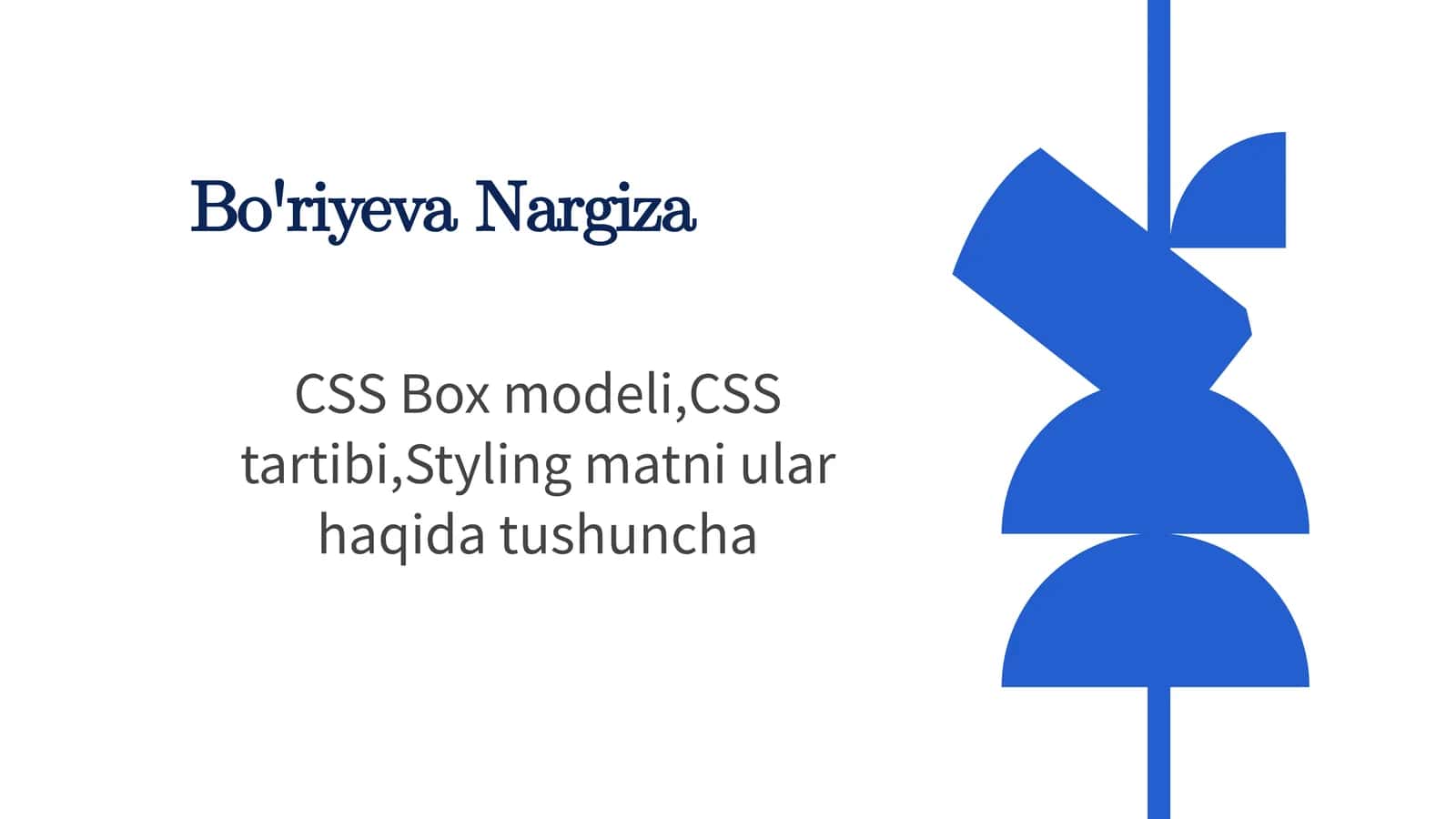 CSS Box modeli