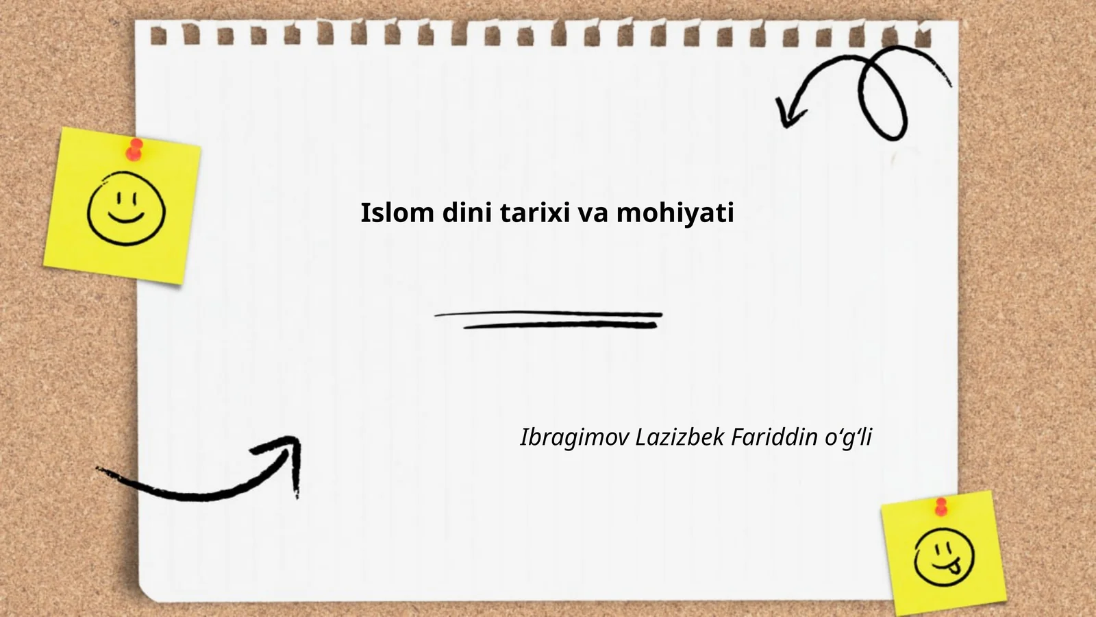 Islom dini tarixi va mohiyati