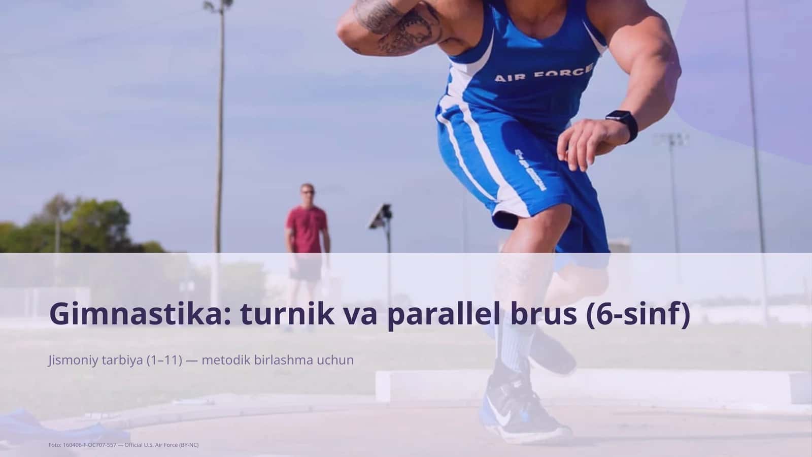 Gimnastika: turnik va parallel brus (6-sinf)