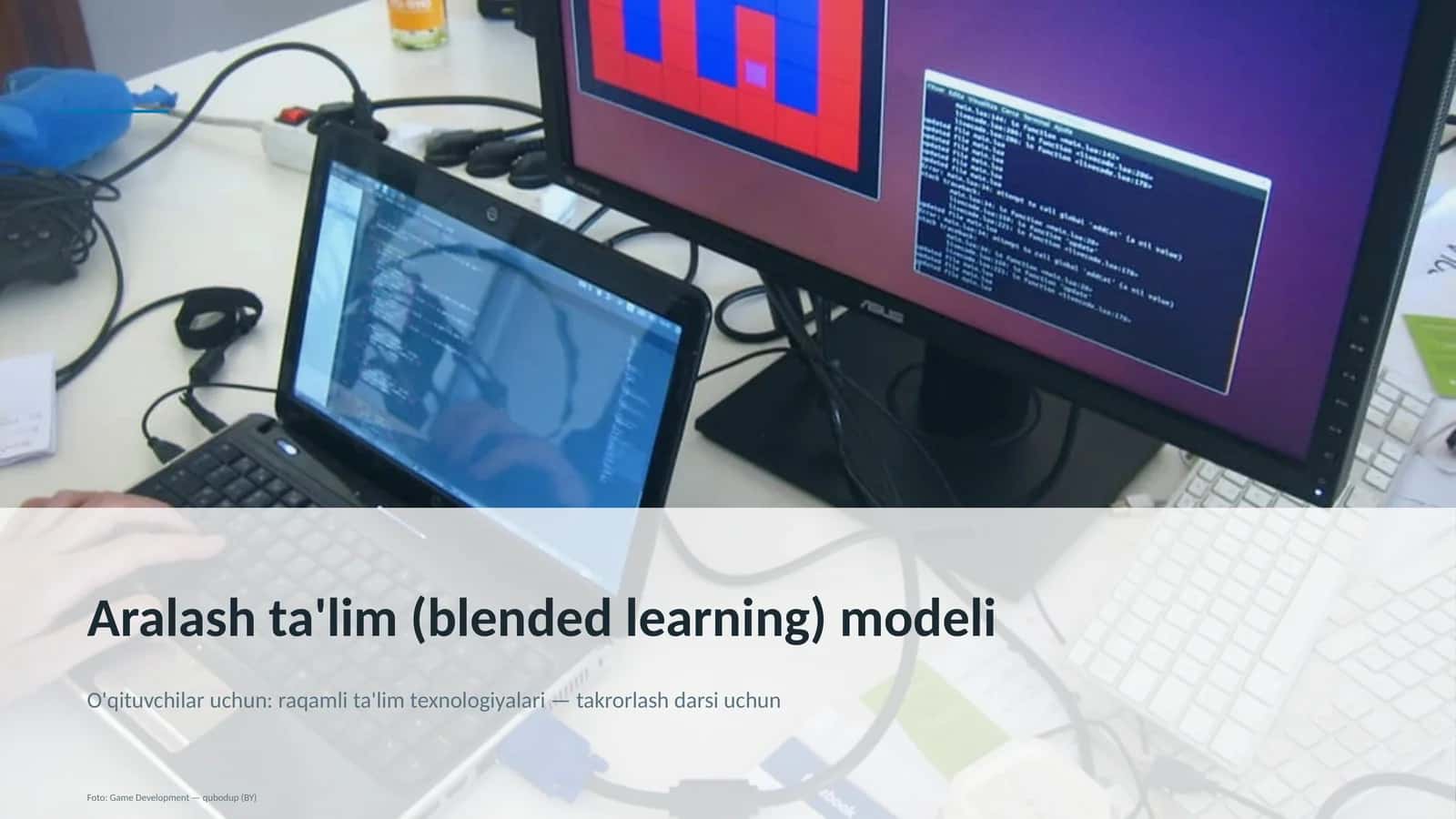 Aralash ta'lim (blended learning) modeli