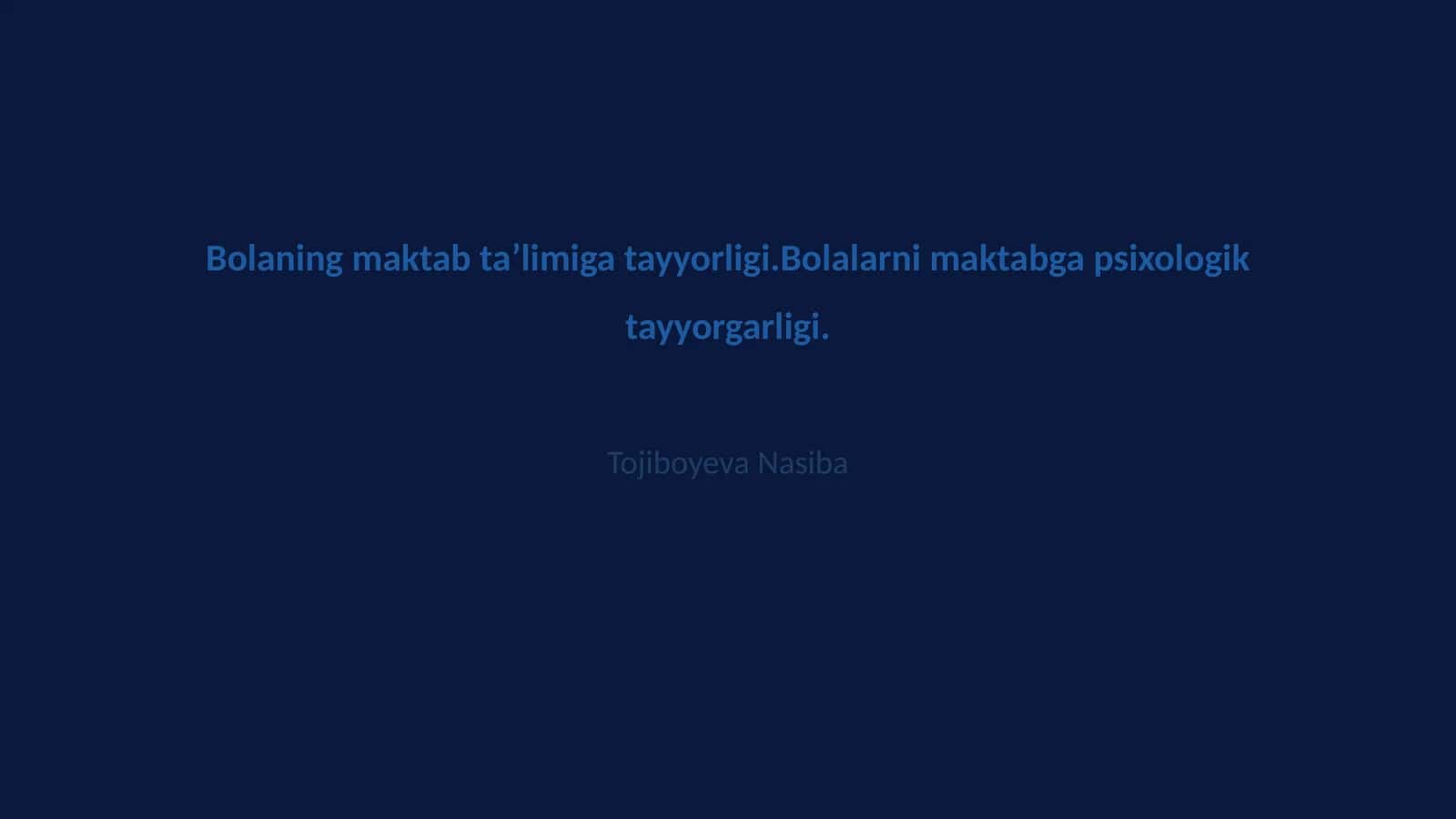 Bola tayyorgarligi