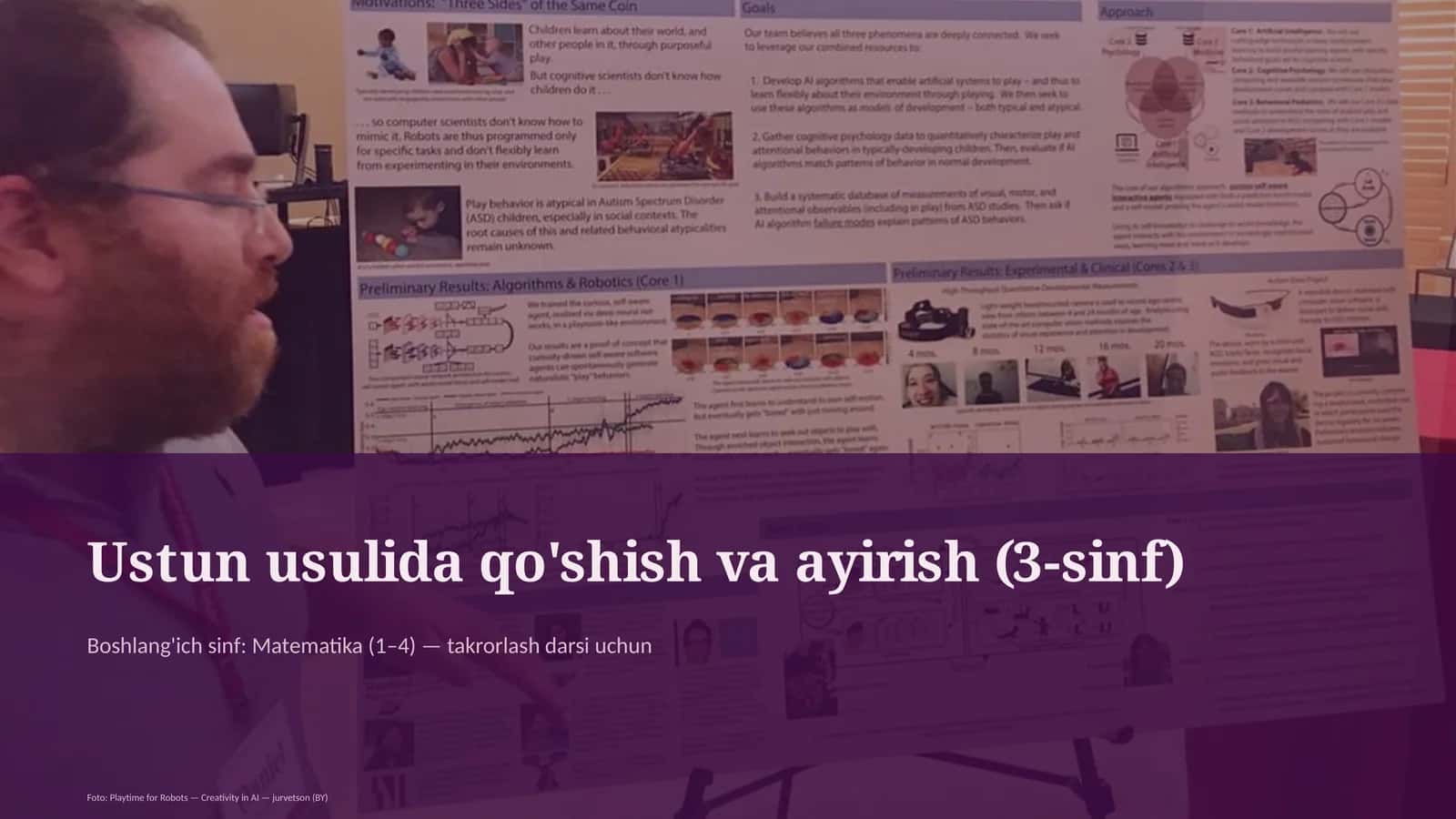 Ustun usulida qo'shish va ayirish (3-sinf)