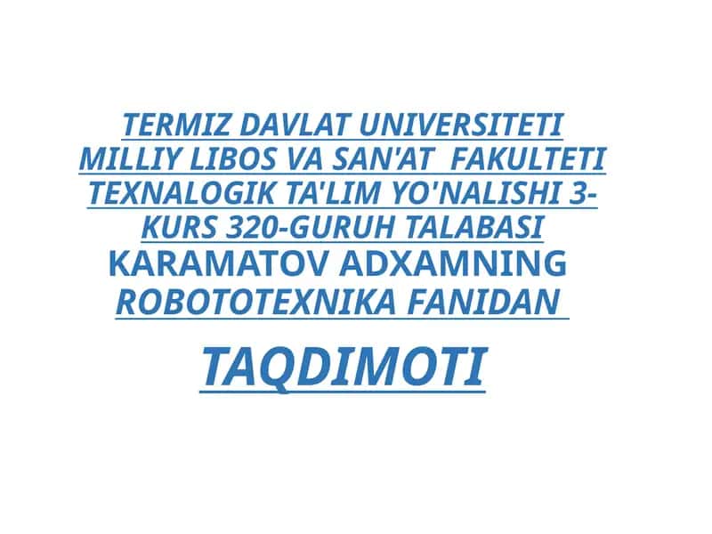 PNEVMATIK UZATMALAR