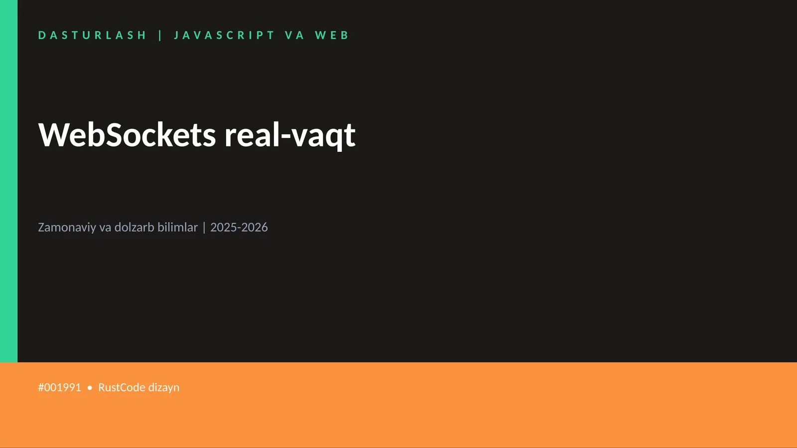 WebSockets real-vaqt