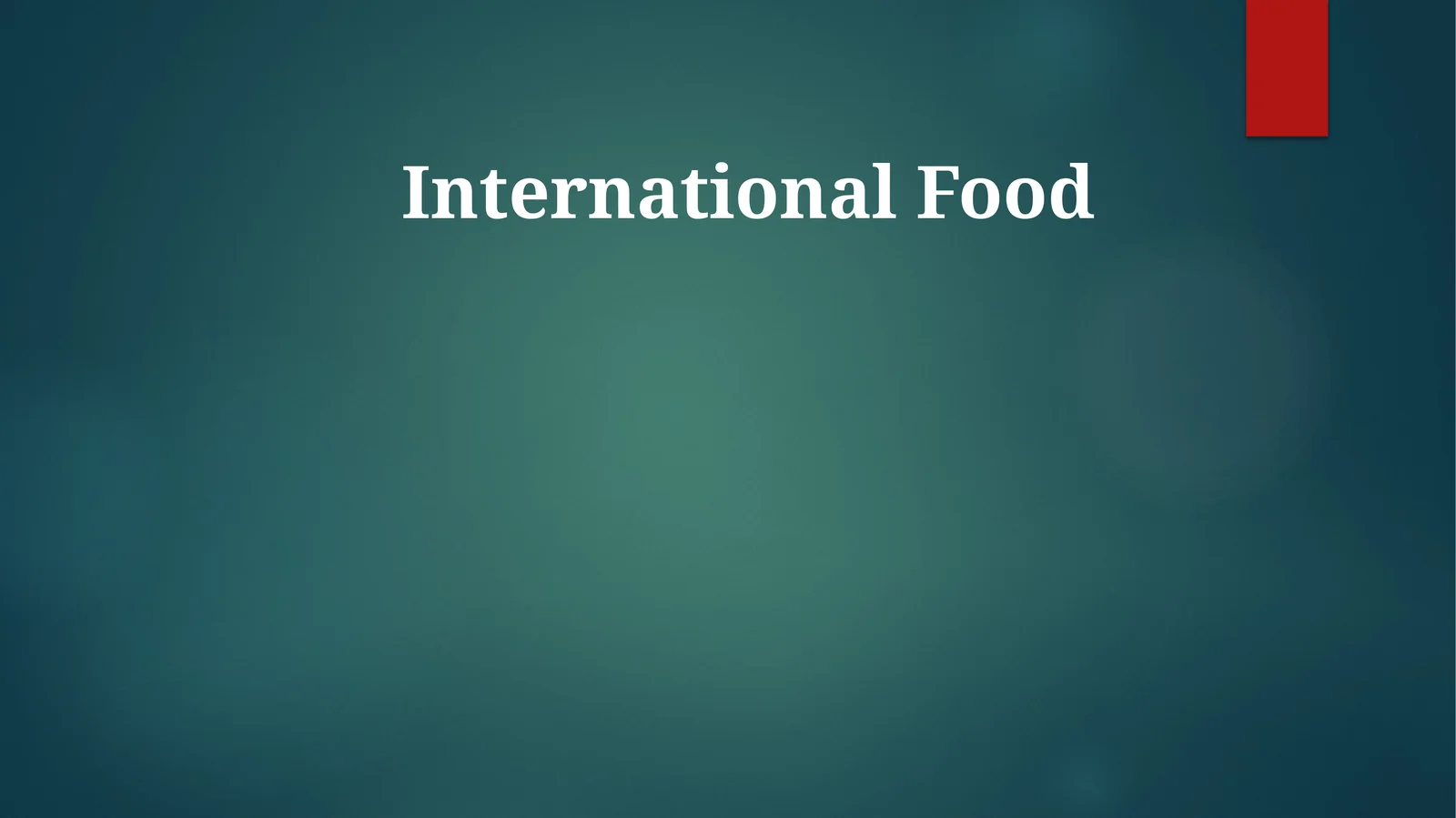 International Food