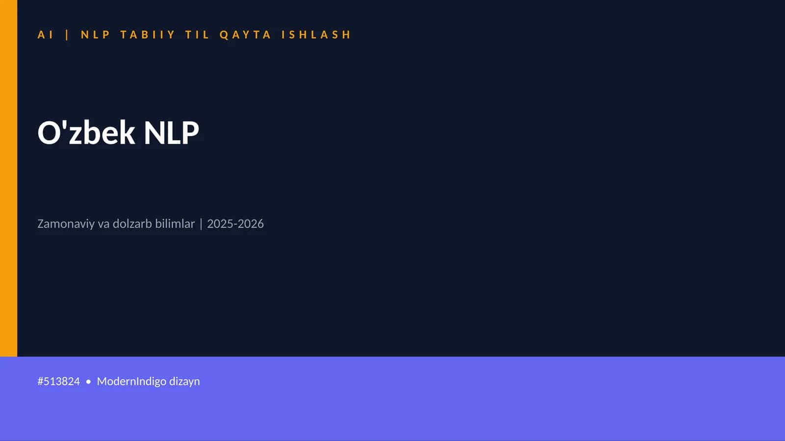 O'zbek NLP