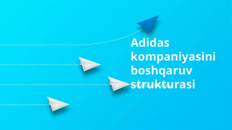 Adidas kompaniyasini boshqaruv strukturasi