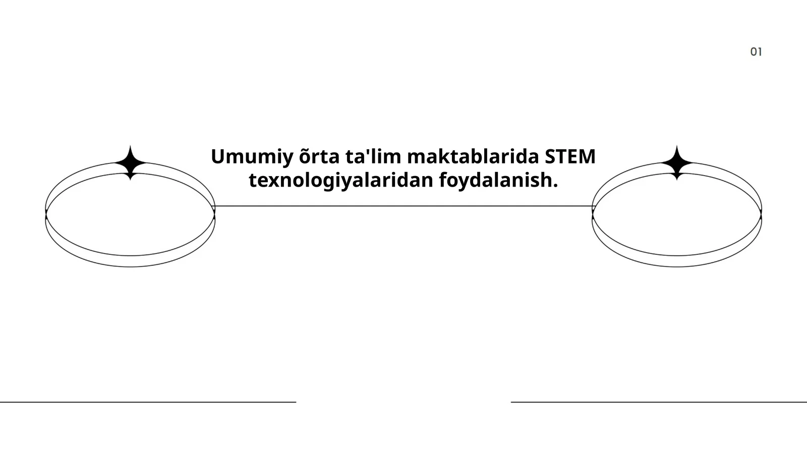 Umumiy õrta ta'lim maktablarida STEM texnologiyalaridan foydalanish