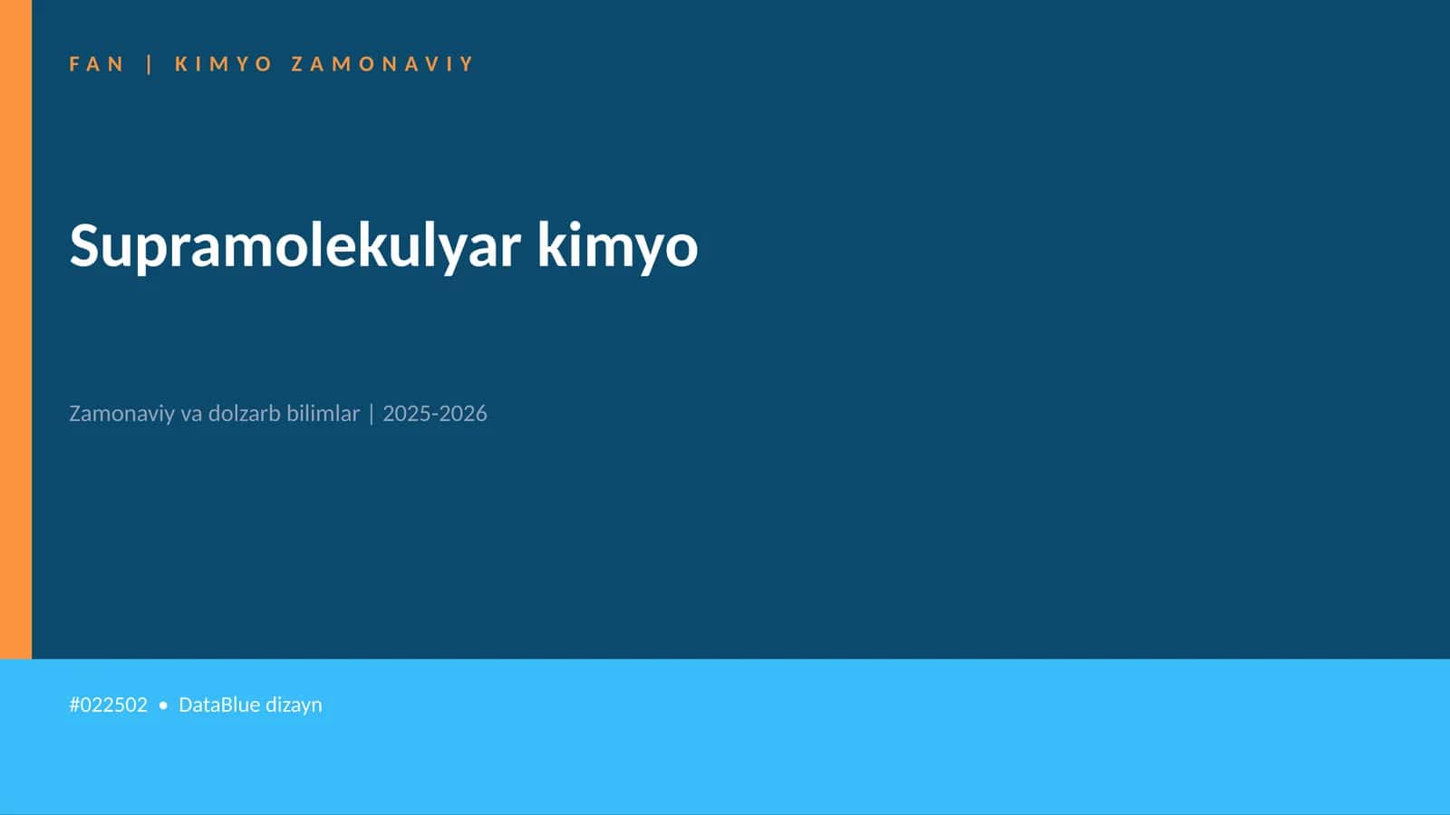 Supramolekulyar kimyo