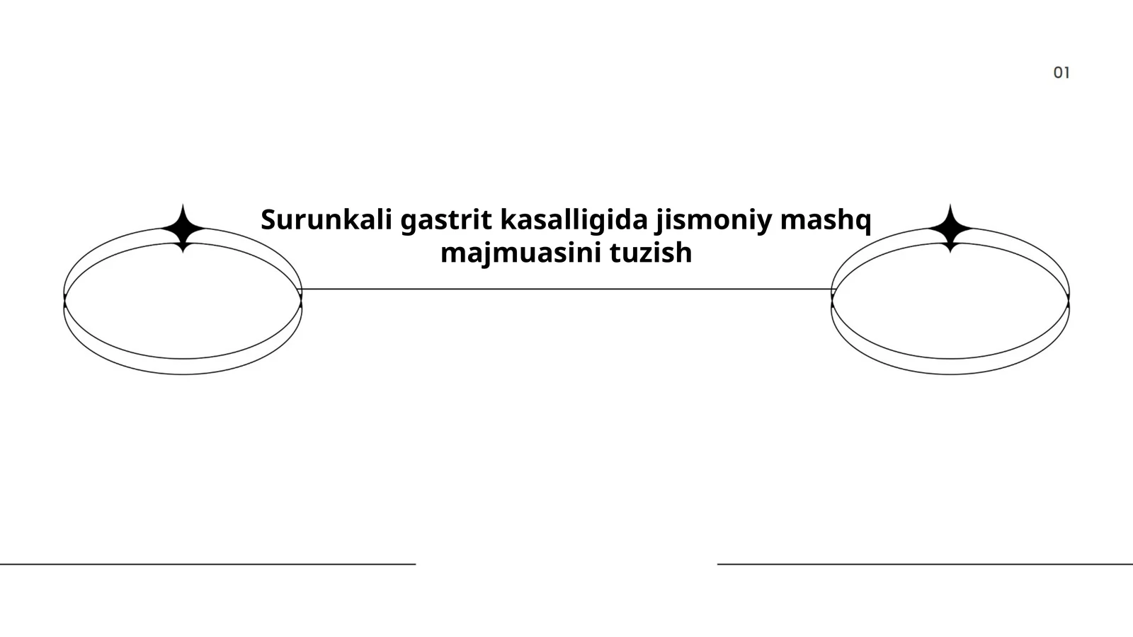 Surunkali gastrit kasalligida jismoniy mashq majmuasini tuzish