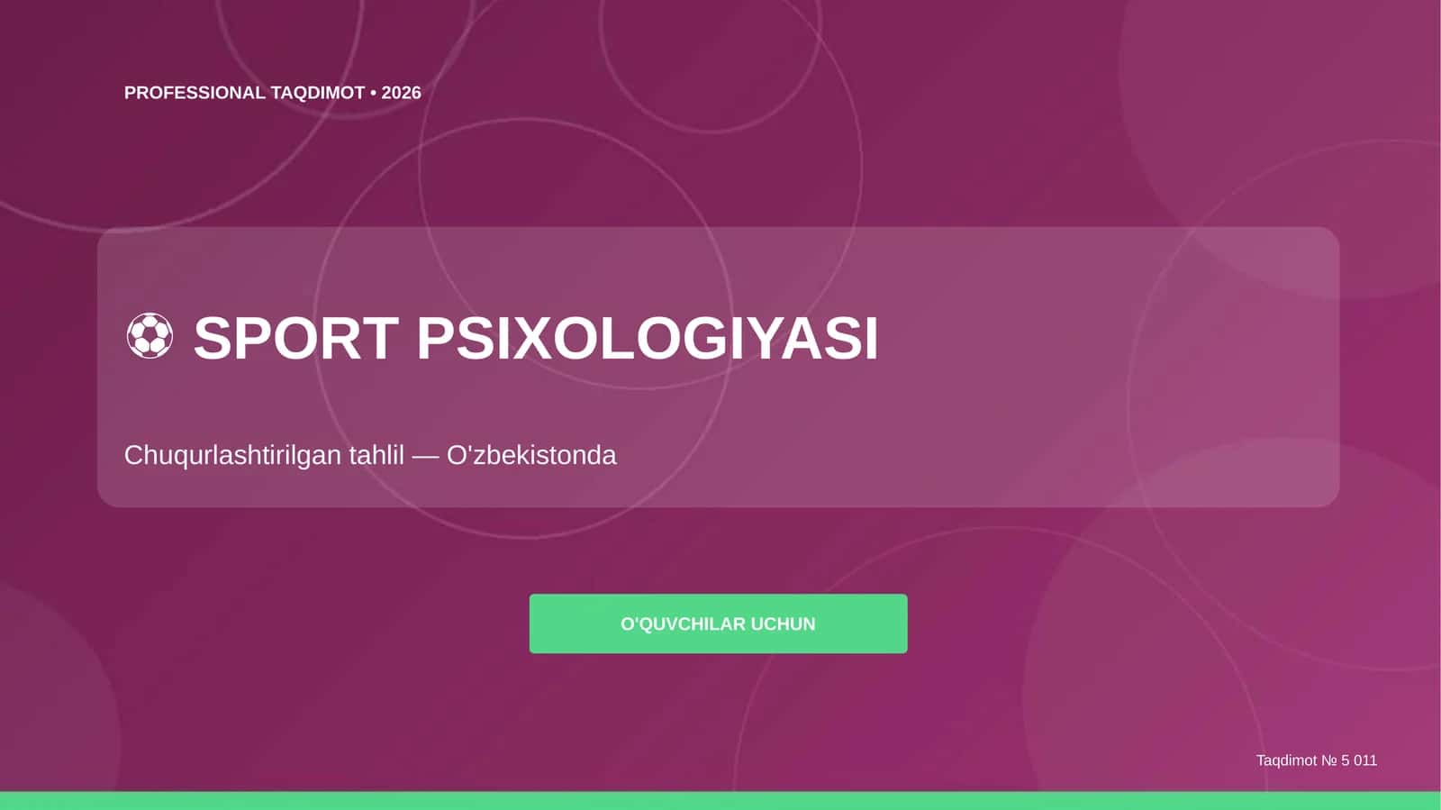 SPORT PSIXOLOGIYASI