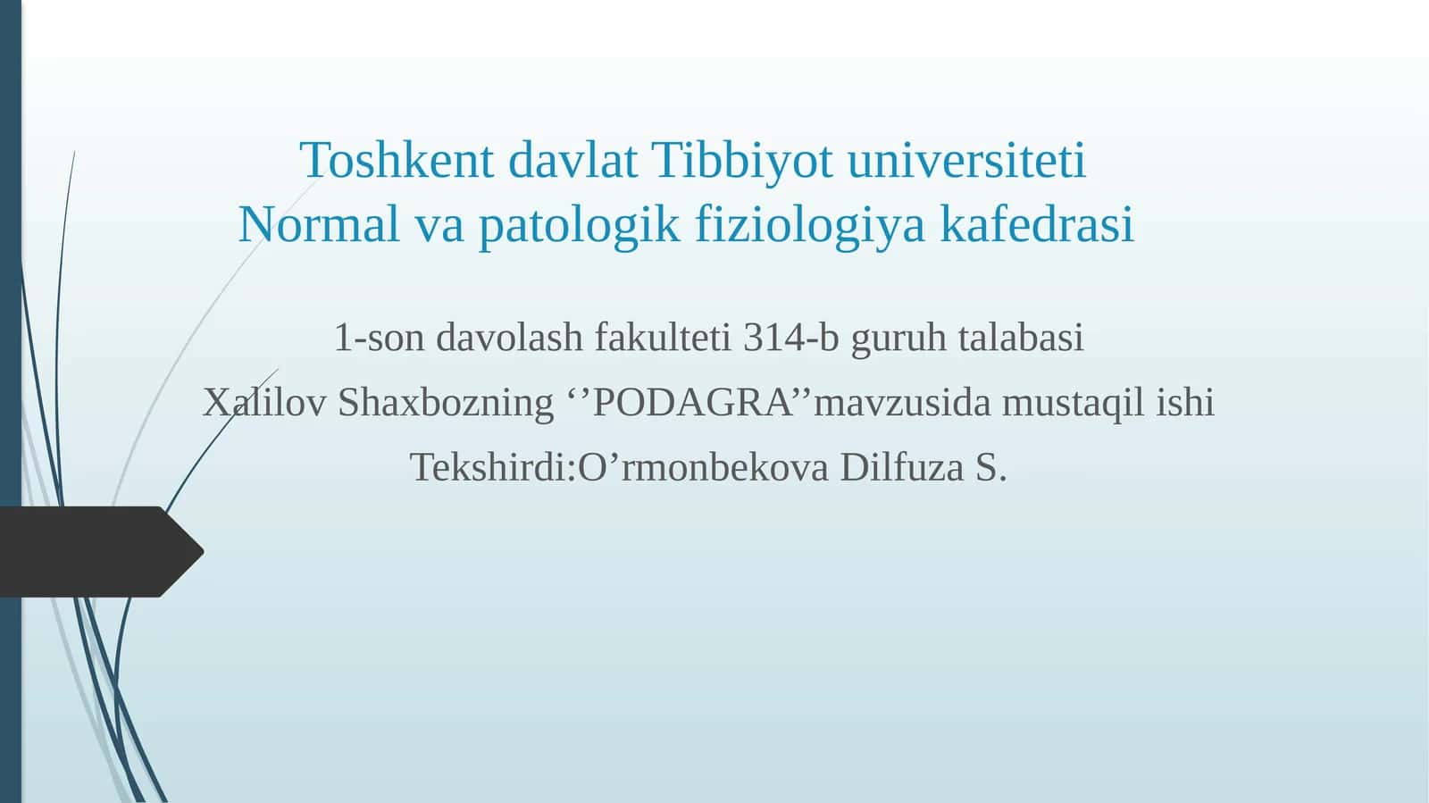 PODAGRA