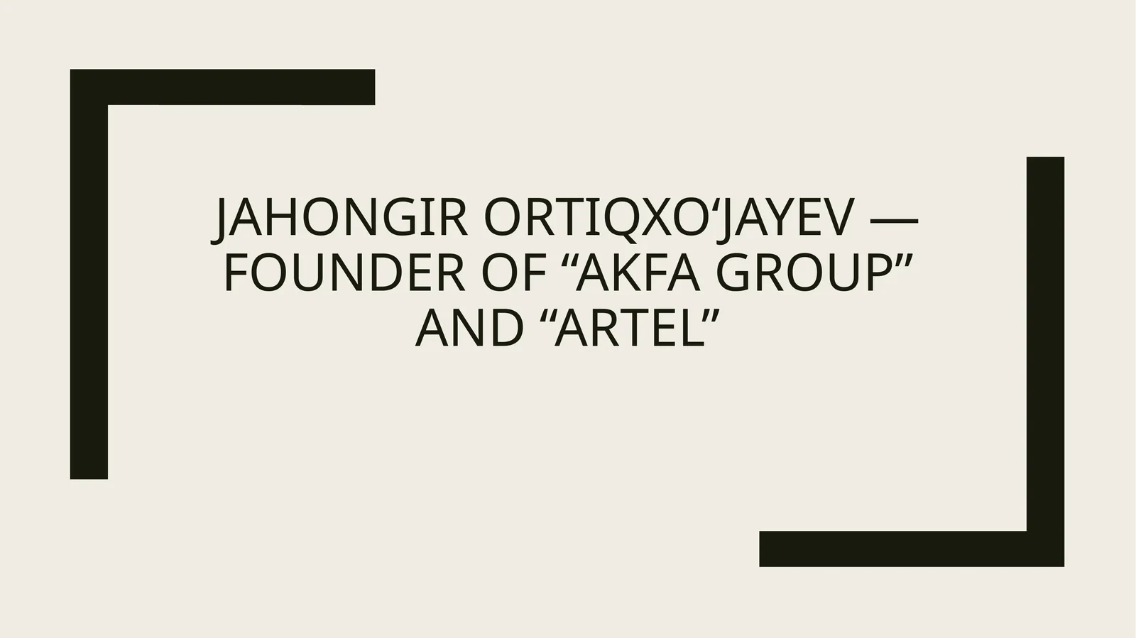 Akfa group and artel