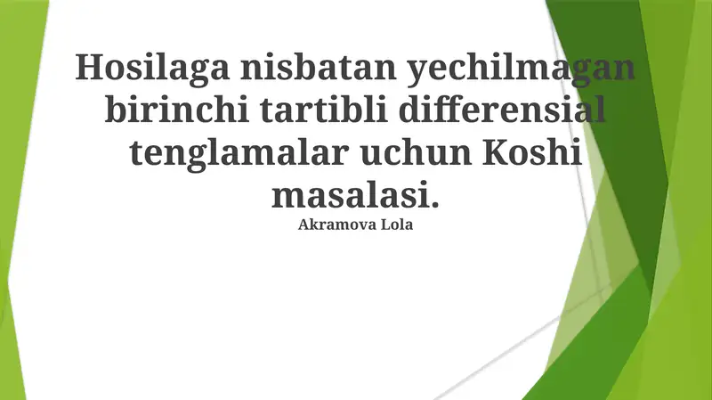 Koshi masalasi