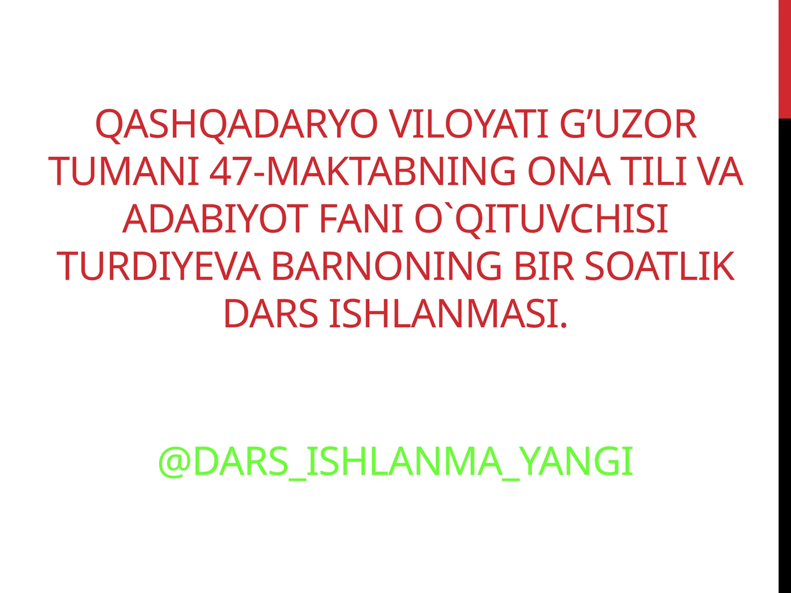 QISSASI RABG’UZIY