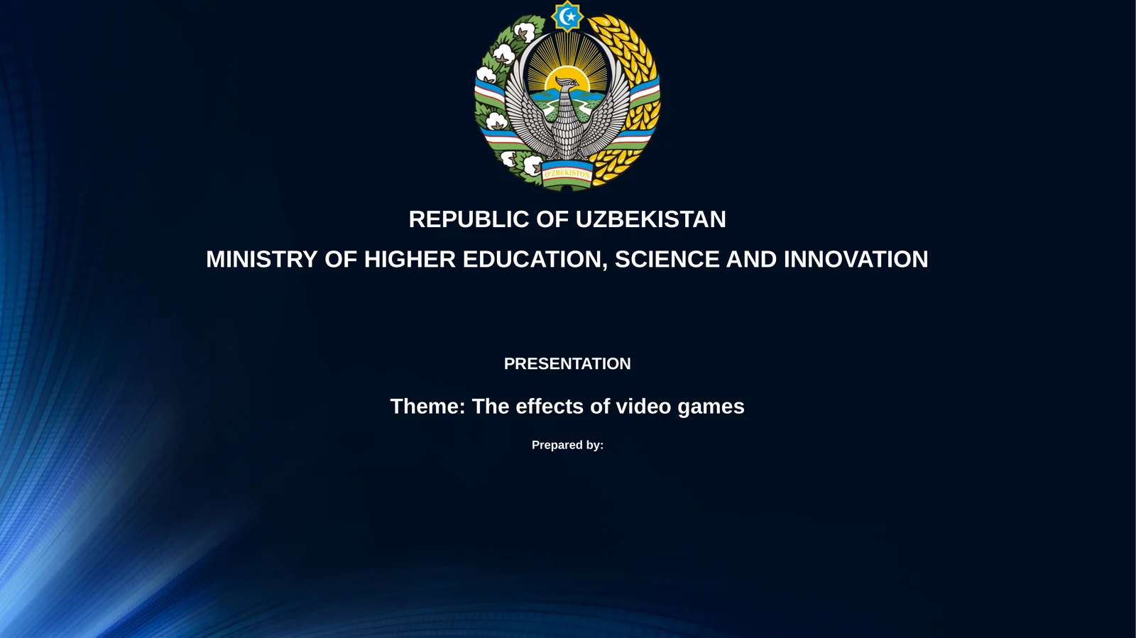 The effects of video games