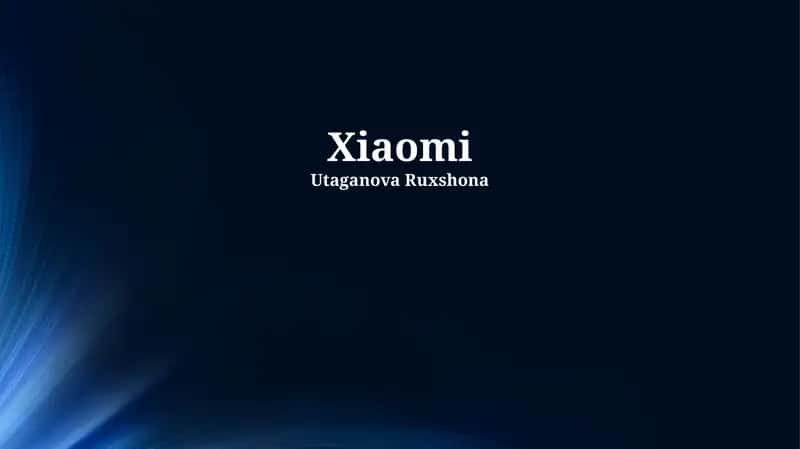 Xiaomi