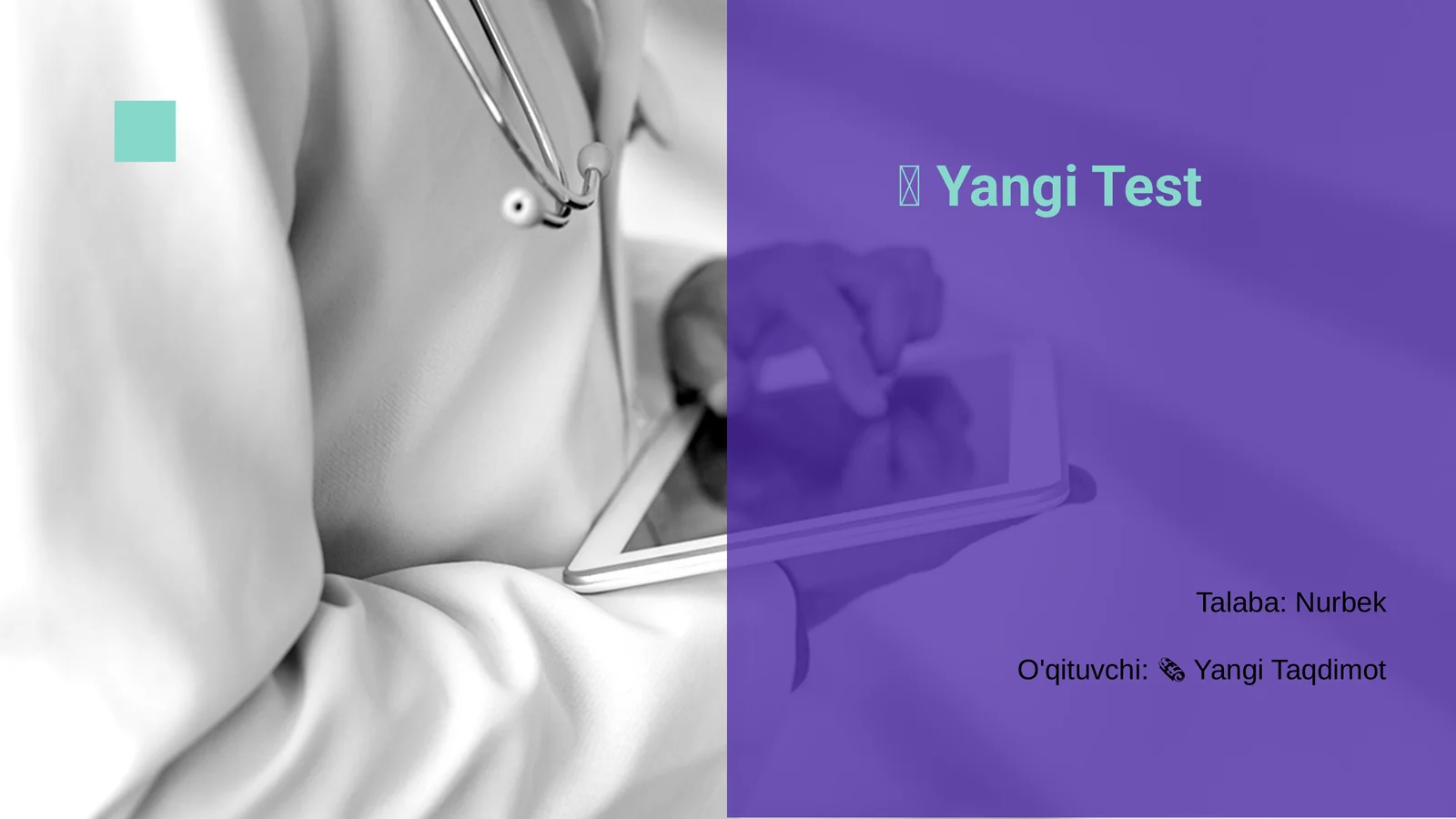 Yangi Test