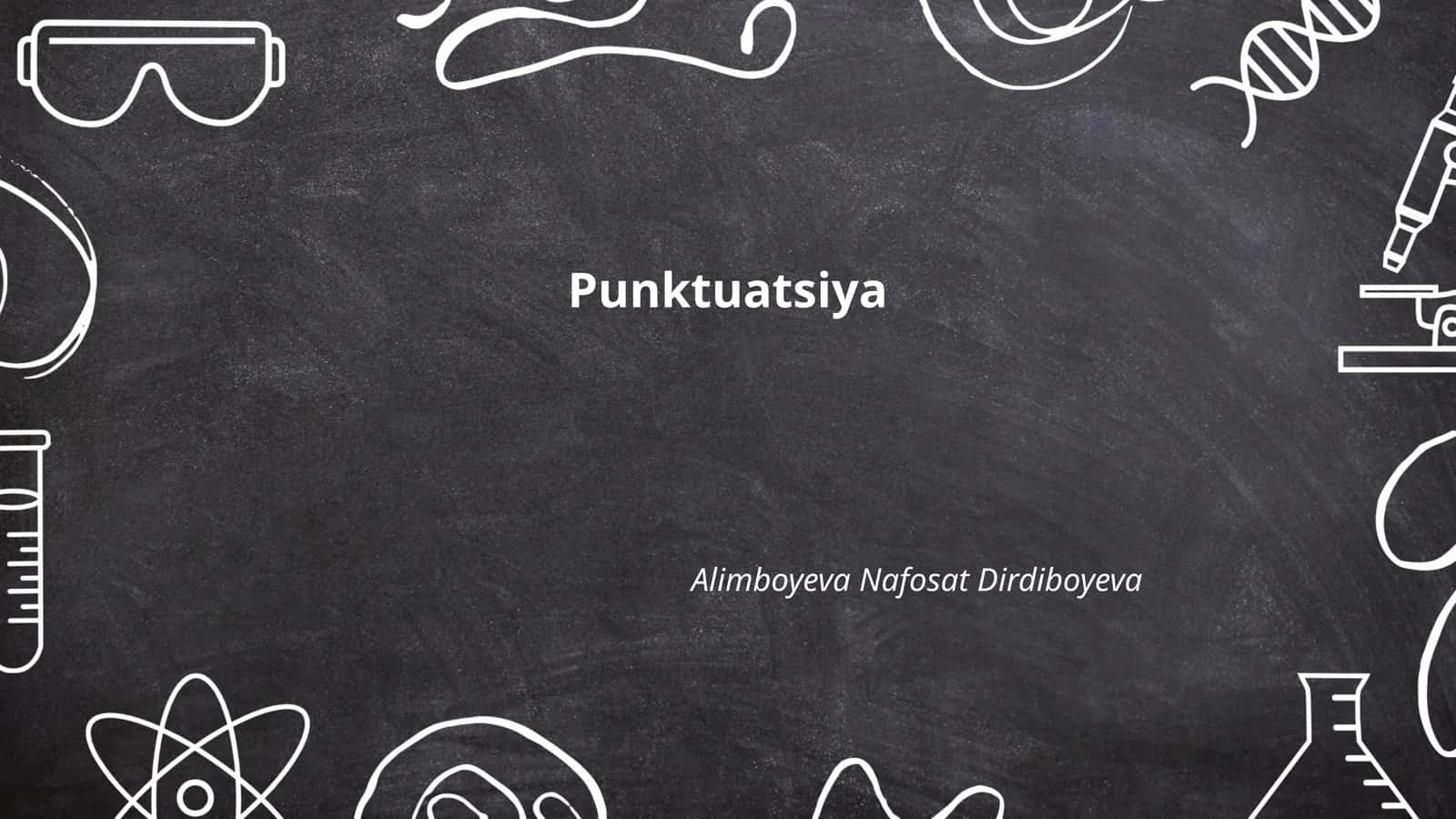 Punktuatsiya