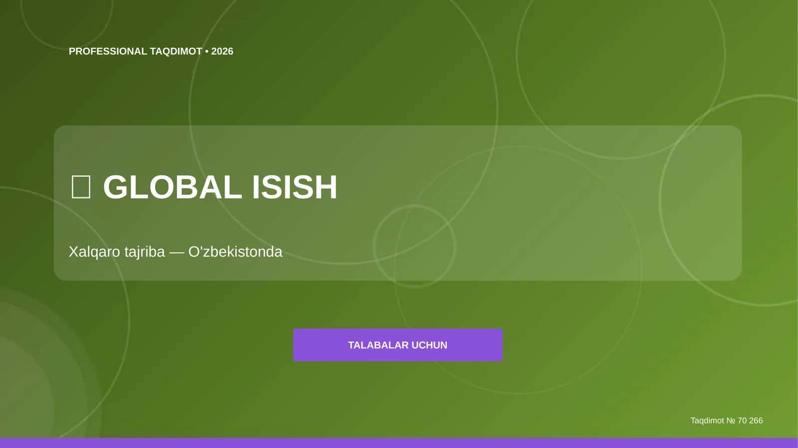 GLOBAL ISISH