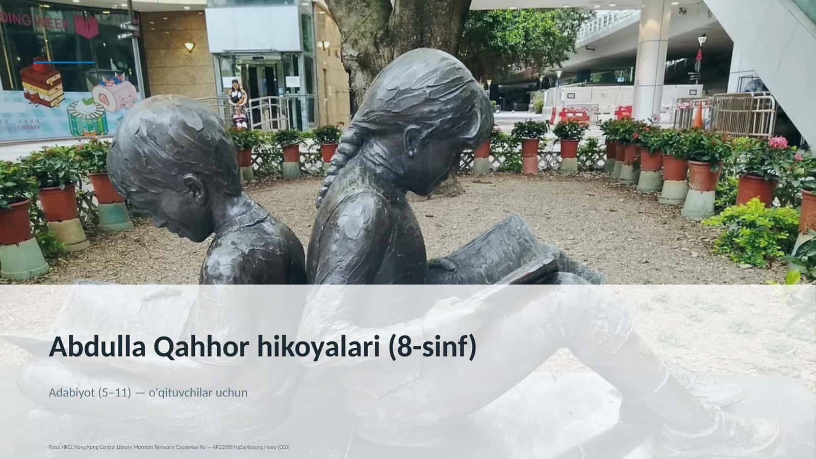 Abdulla Qahhor hikoyalari (8-sinf)