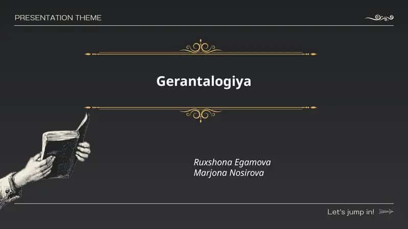 Gerantalogiya