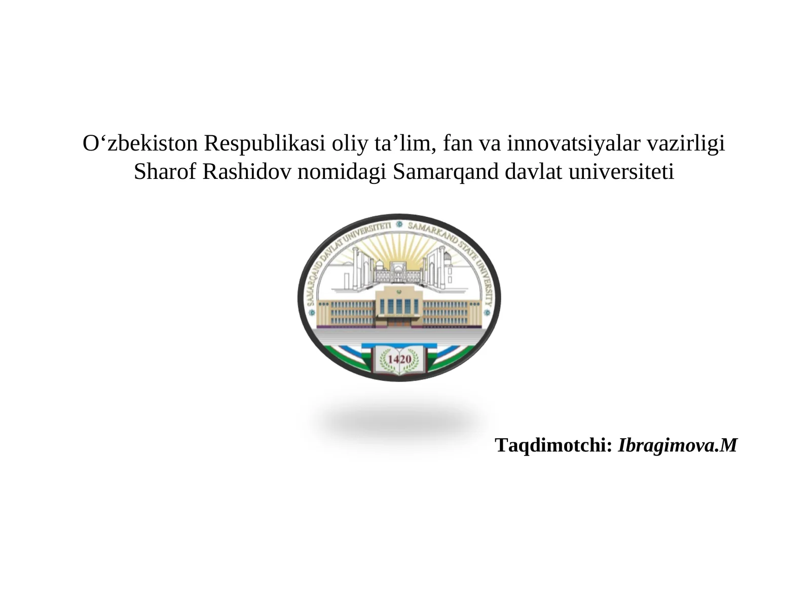 O'zbekiston yoqilg'i sanoati va rivojlanish qonuniyatlari