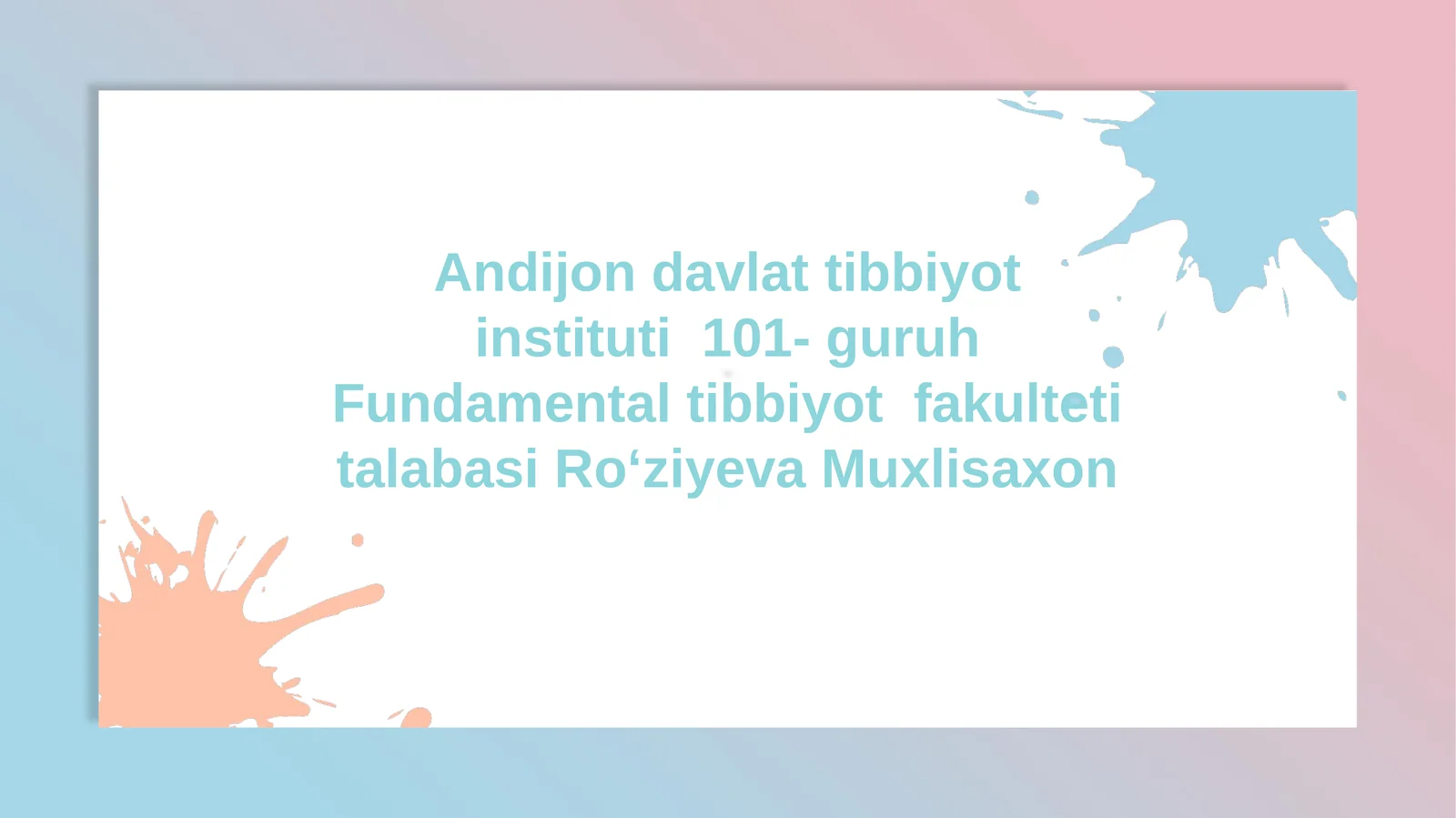 Psixologiya fanining predmeti maqsadi va vazifalari. Psixologiya fanining obyekti va ilmiy tadqiqot metodlari. Tibbiyot xodimi faoliyatida psixologik bilimlarni ahamiyati