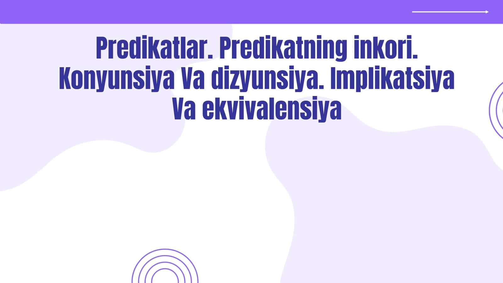 Predikatlar