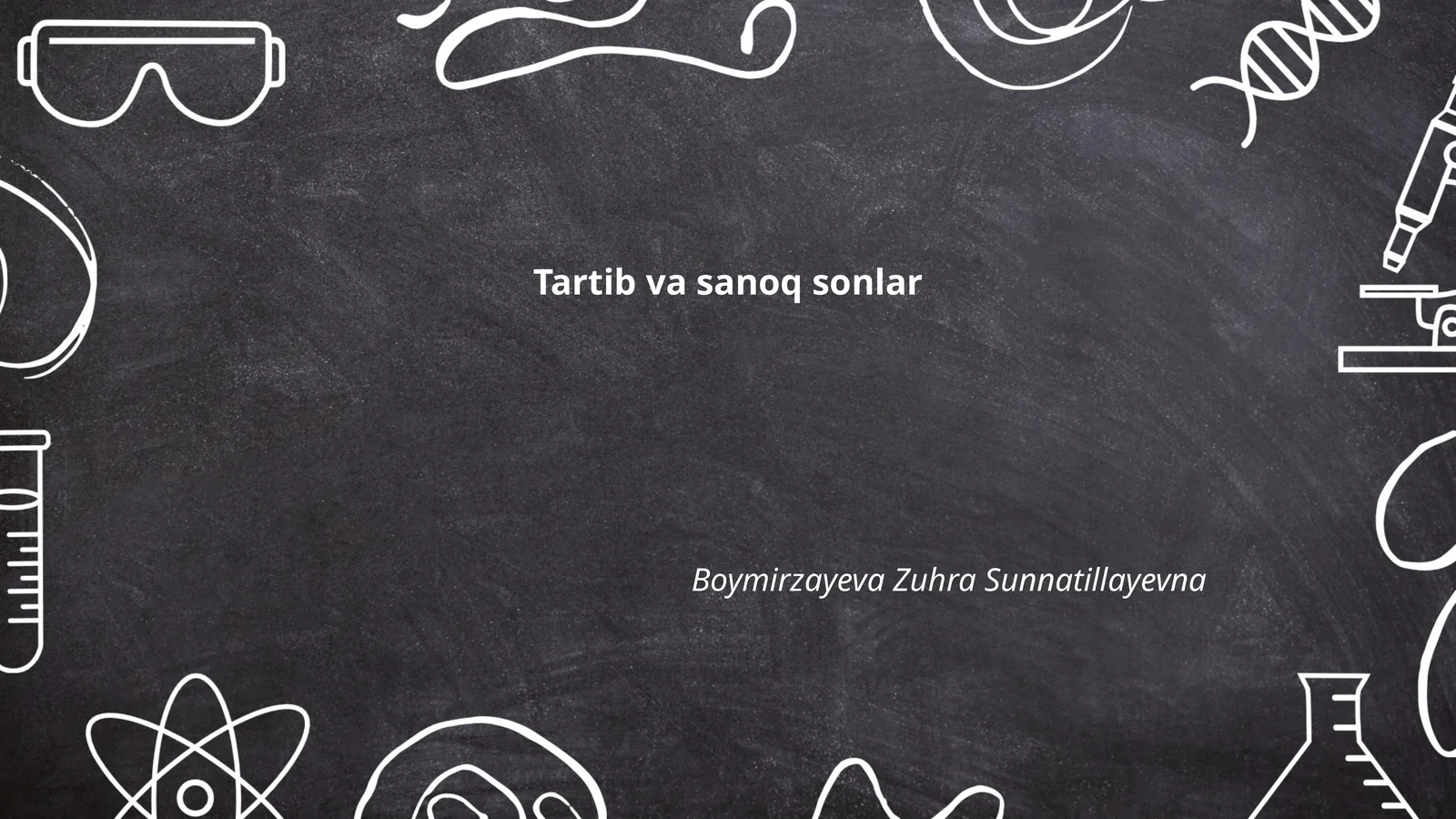 Natural sonlar