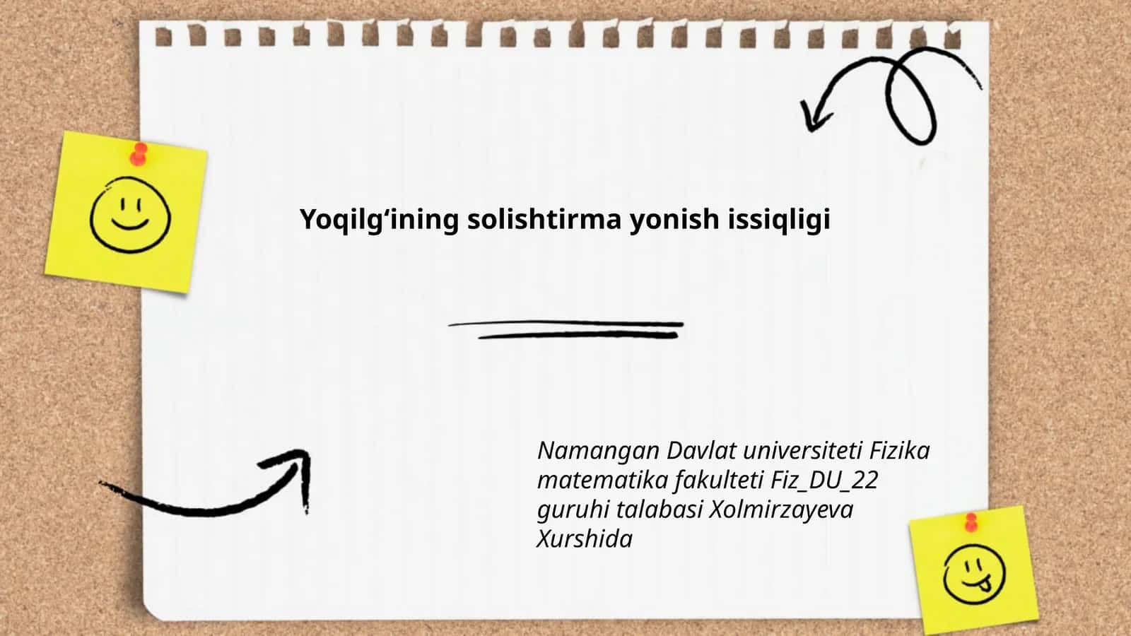 Yoqilgʻining solishtirma yonish issiqligi
