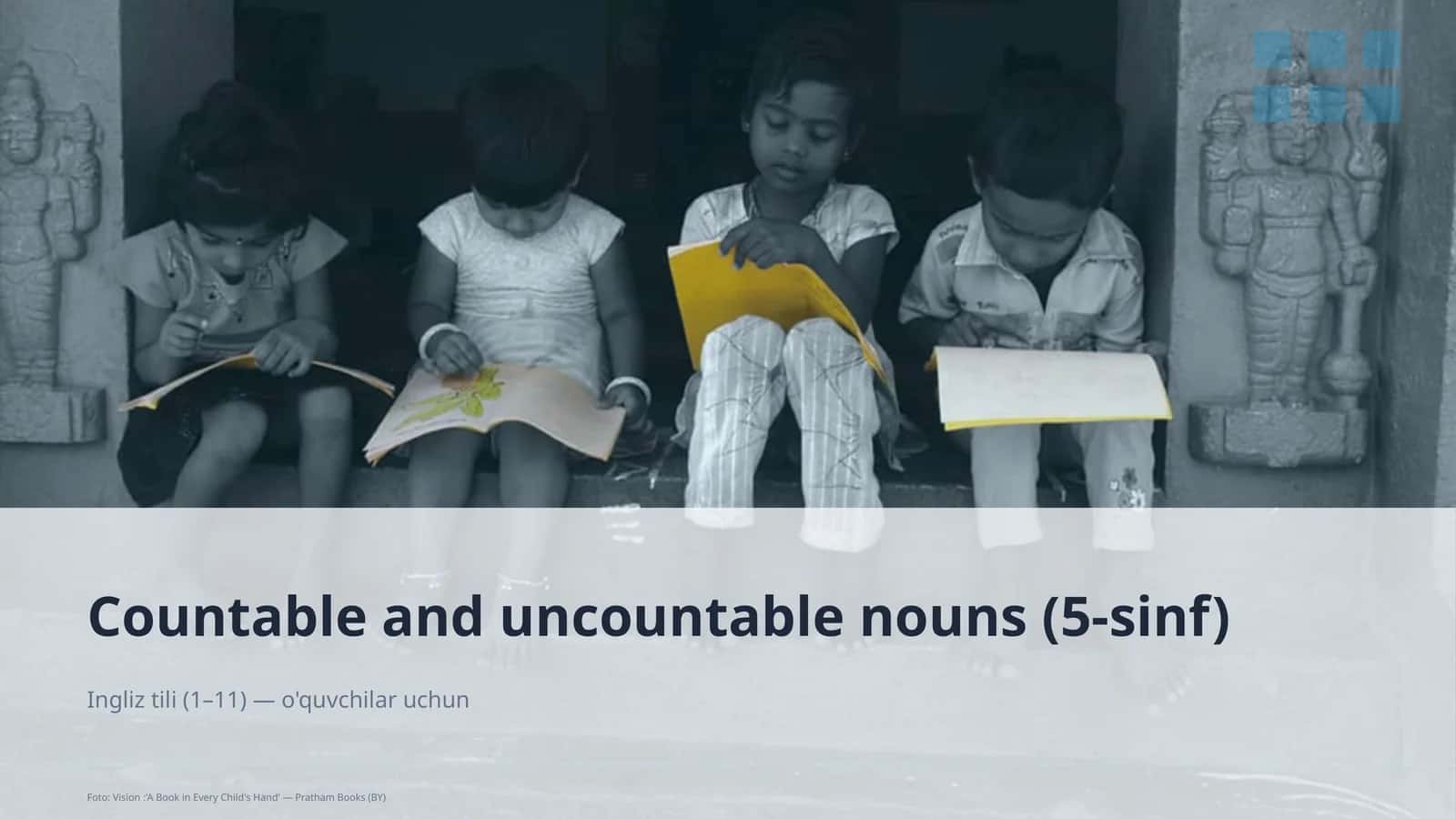 Countable and uncountable nouns (5-sinf)