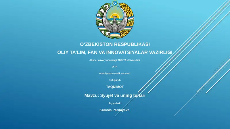 Adabiyotshunoslik asoslari