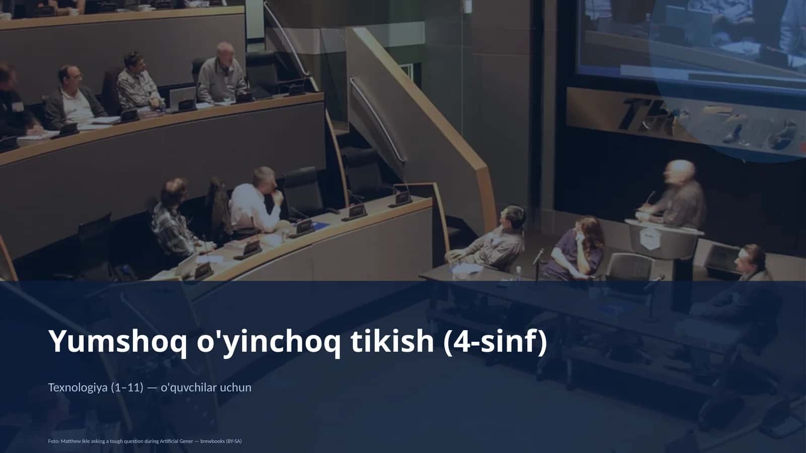 Yumshoq o'yinchoq tikish (4-sinf)