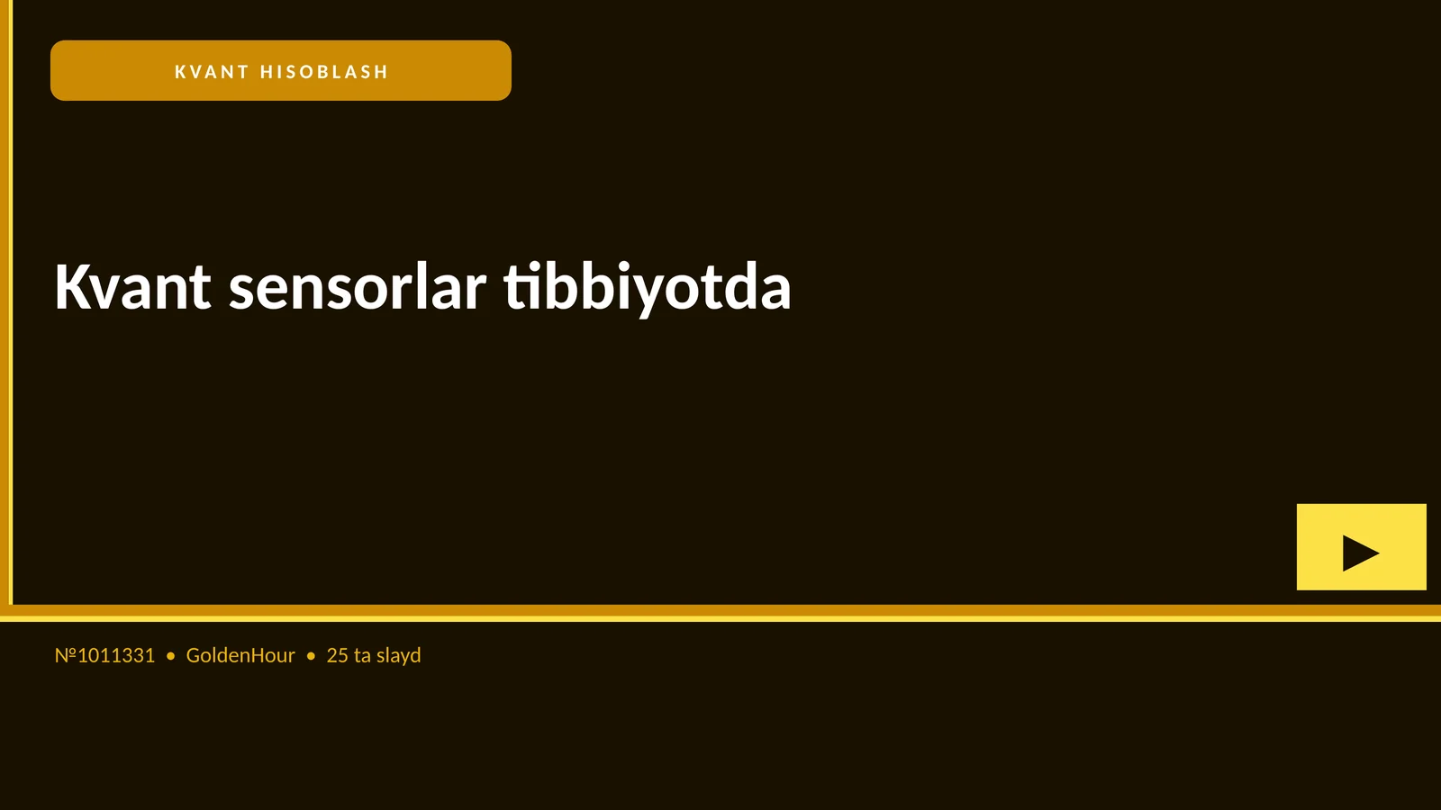 Kvant sensorlar tibbiyotda